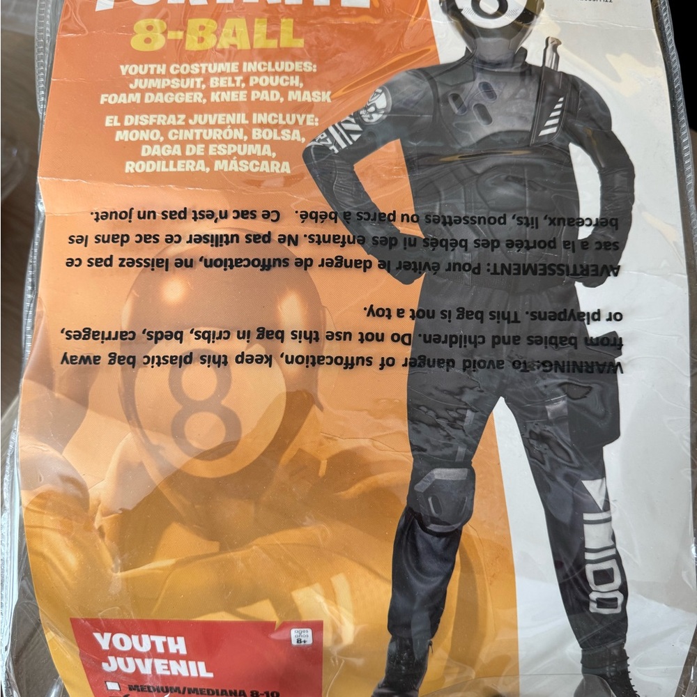 Fortnite 8-Ball Youth Costume